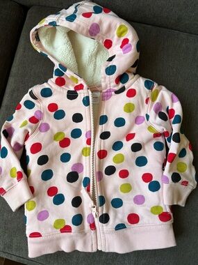 Hanna Andersson Pink Lined Sherpa Jacket